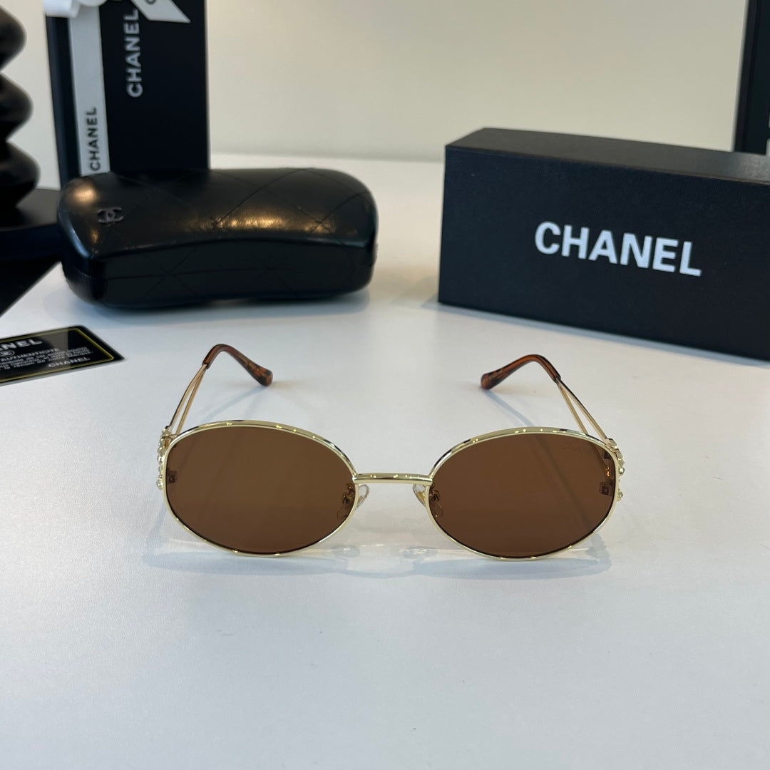 Chanel Metal Fashion Brown Lens Sunglasses for Men & Women - 486668 - detail image 2