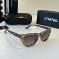 Chanel Fashion Silver Lens Sunglasses for Men & Women