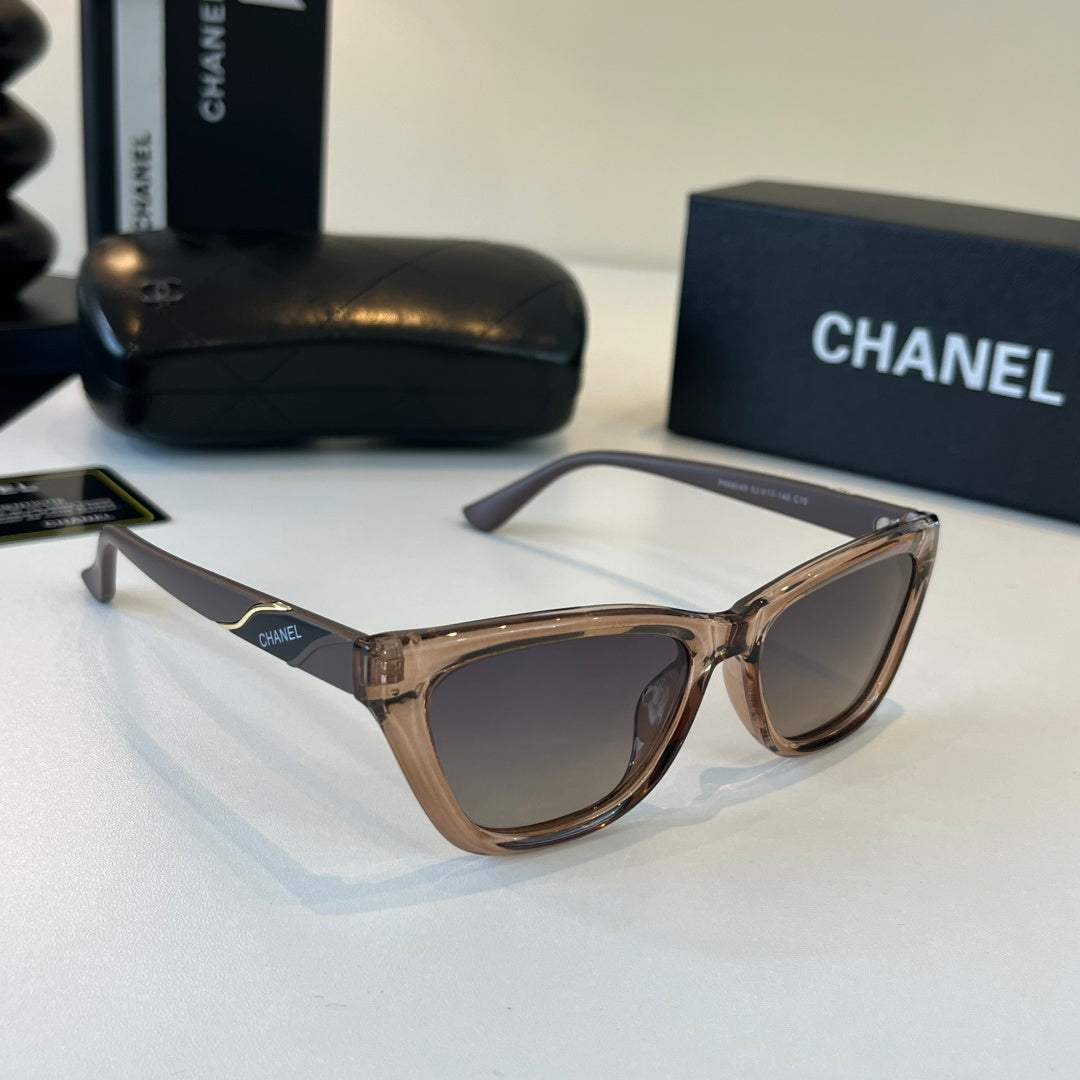 Chanel Fashion Silver Lens Sunglasses for Men & Women