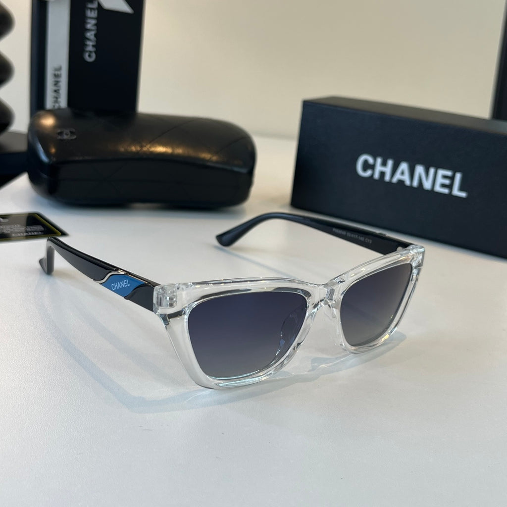 Chanel Fashion Silver Lens Sunglasses for Men & Women - 493438