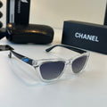 Chanel Fashion Silver Lens Sunglasses for Men & Women - 493438