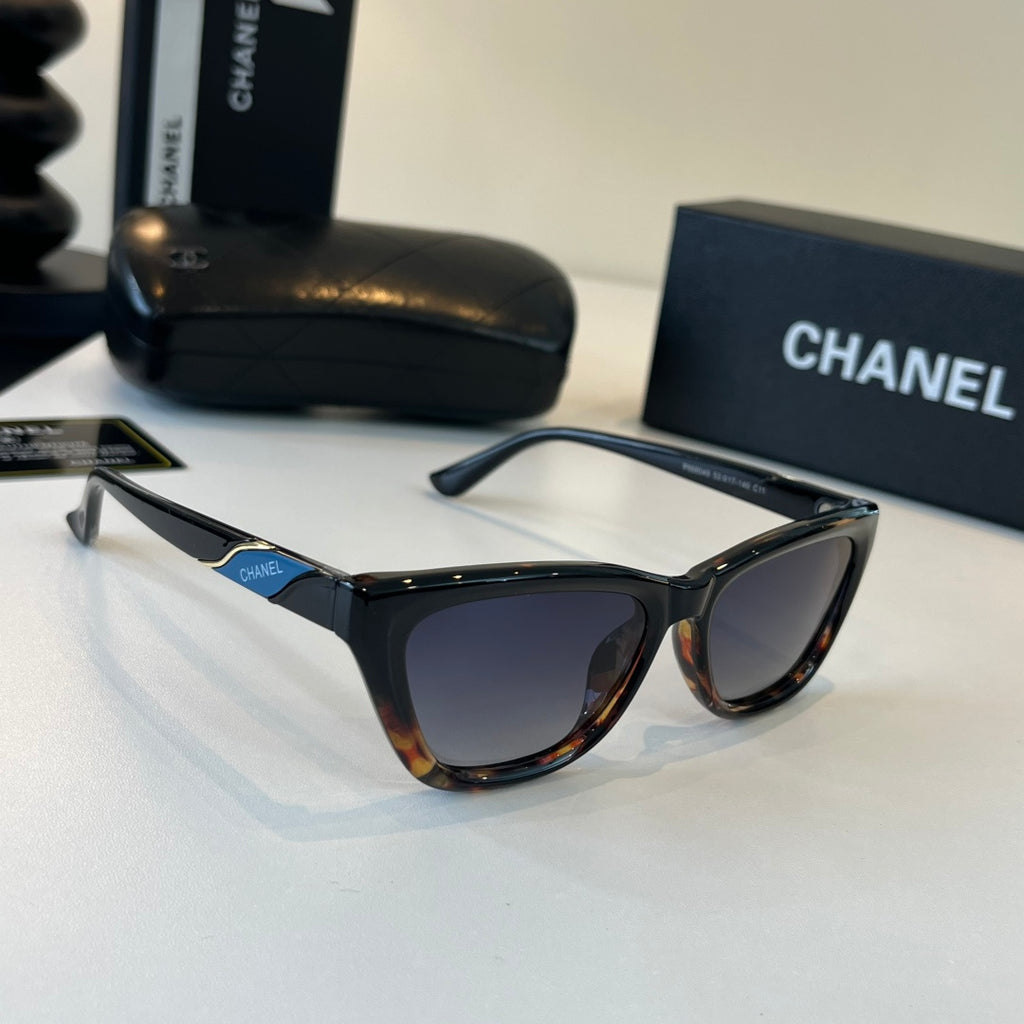 Chanel Fashion Black Lens Sunglasses for Men & Women - 493439
