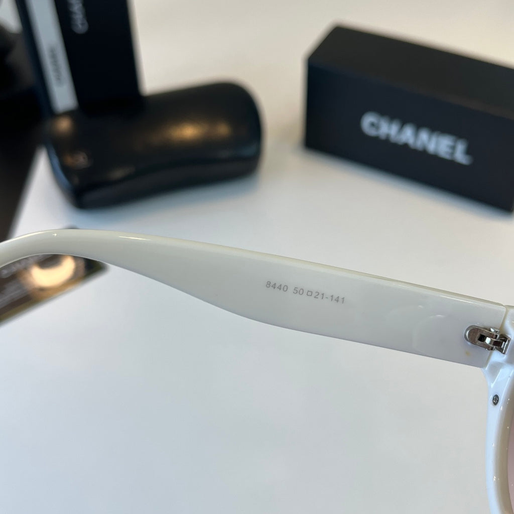 Chanel Fashion Silver Lens Sunglasses for Men & Women - 493441 - detail image 9