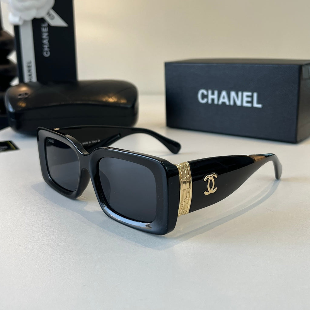 Chanel Fashion Black Lens Sunglasses for Men & Women - 493445 - detail image 3