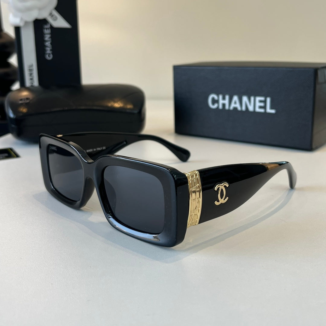 Chanel Fashion Black Lens Sunglasses for Men & Women - 493445 - detail image 3
