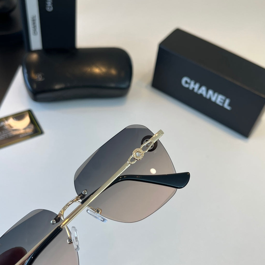 Chanel Fashion Silver Lens Sunglasses for Men & Women - 493446 - detail image 8