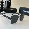 Chanel Fashion Black Lens Sunglasses for Men & Women - 493449