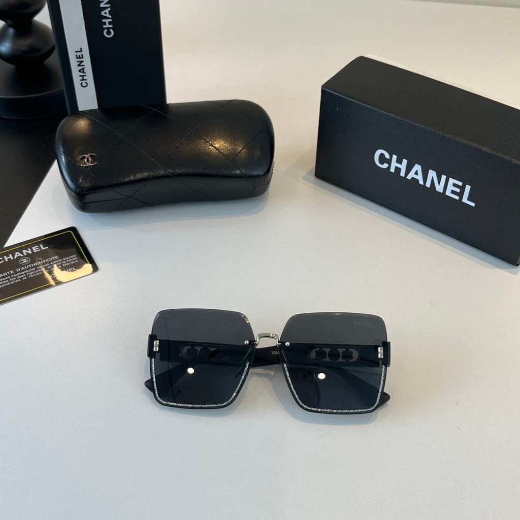 Chanel Fashion Black Lens Sunglasses for Men & Women - 493449 - detail image 5