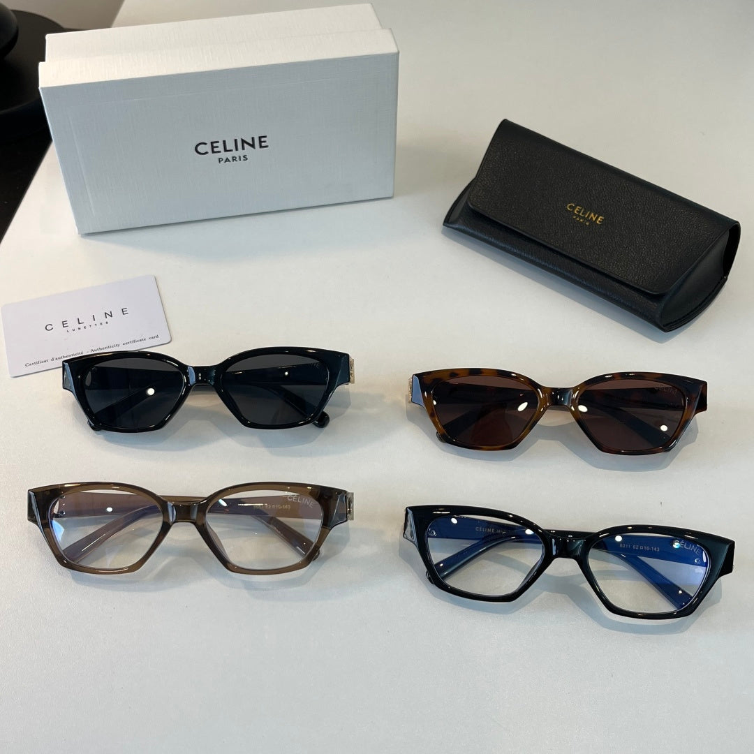 Celine Fashion Black Lens Sunglasses for Men & Women - 465486 - detail image 10