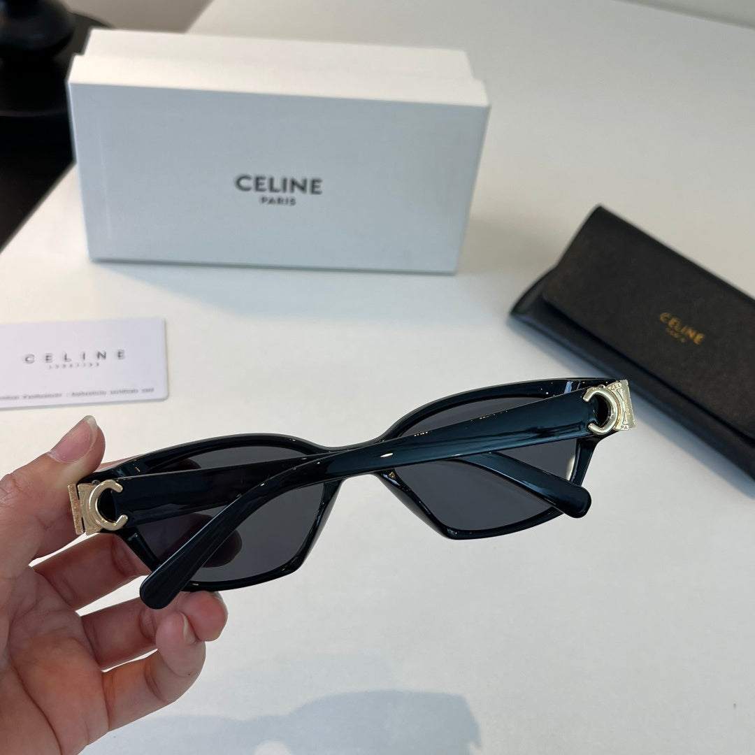 Celine Fashion Black Lens Sunglasses for Men & Women - 358293 - detail image 7