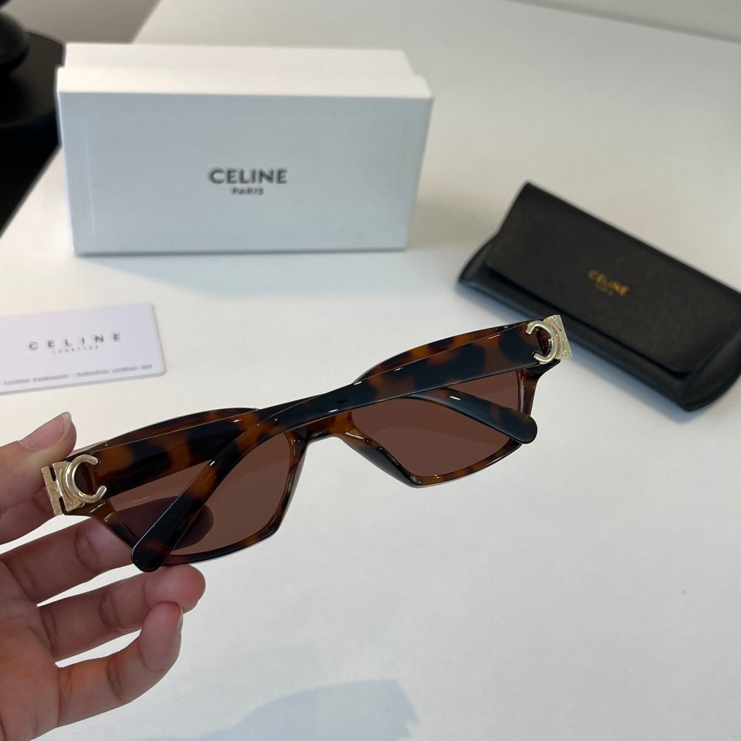 Celine Fashion Black Lens Sunglasses for Men & Women - 358295 - detail image 7