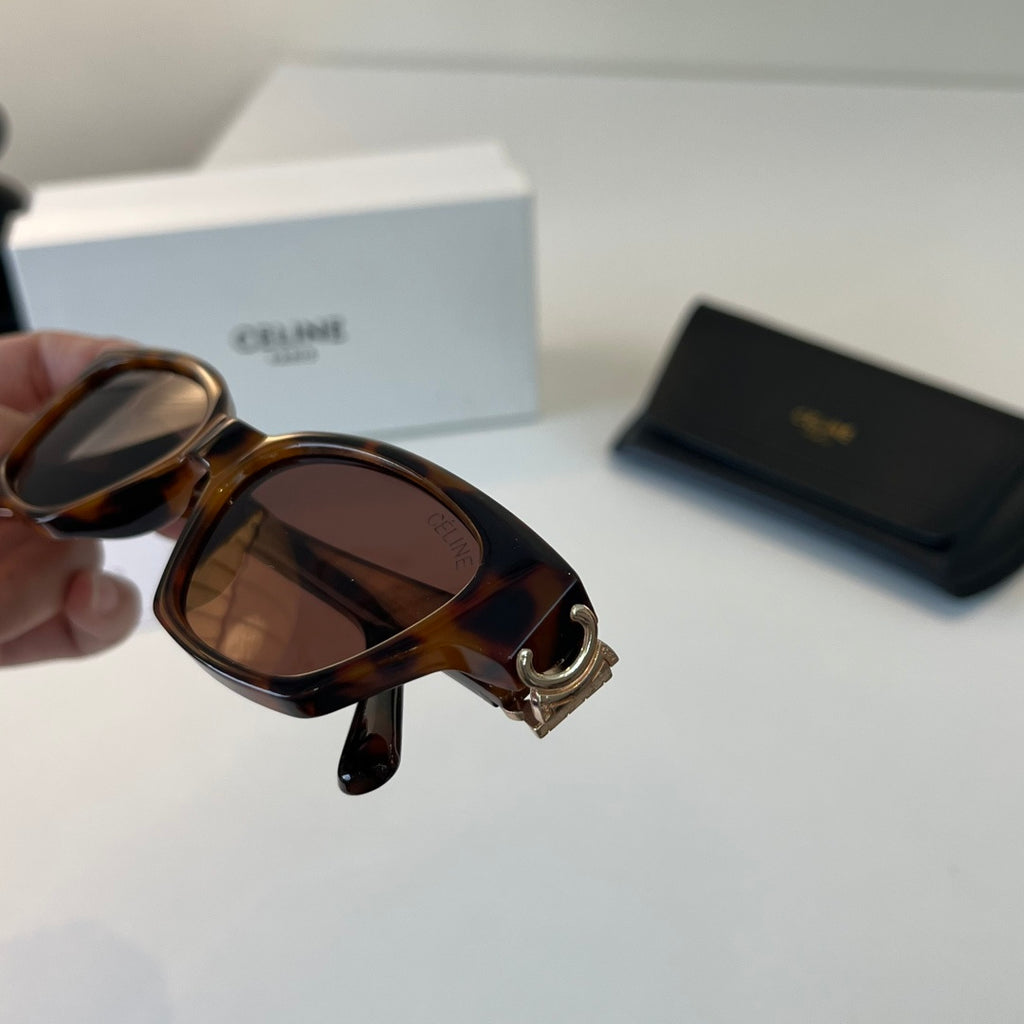 Celine Fashion Black Lens Sunglasses for Men & Women - 358295 - detail image 6
