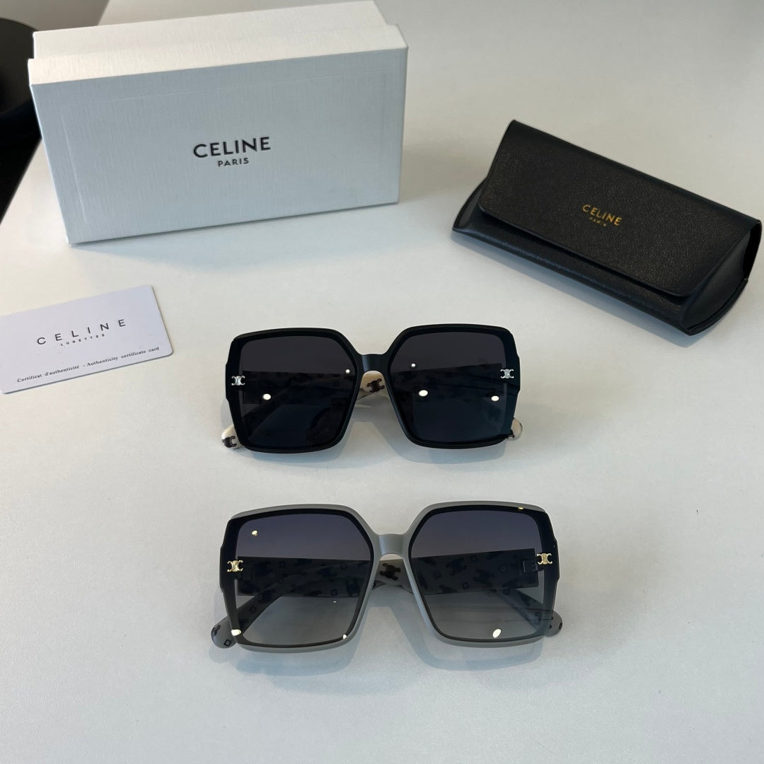 Celine Fashion Black Lens Sunglasses for Men & Women - 358296 - detail image 9