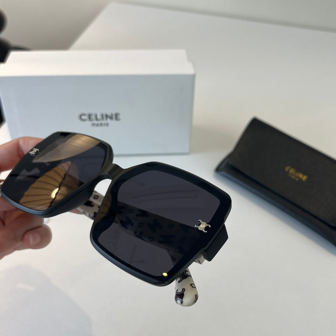 Celine Fashion Black Lens Sunglasses for Men & Women - 465489 - detail image 6