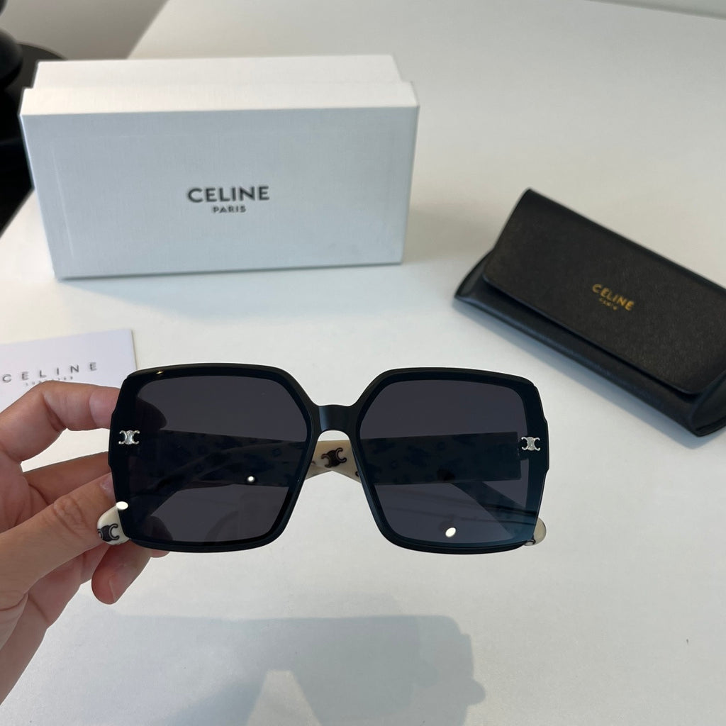 Celine Fashion Black Lens Sunglasses for Men & Women - 465489 - detail image 5