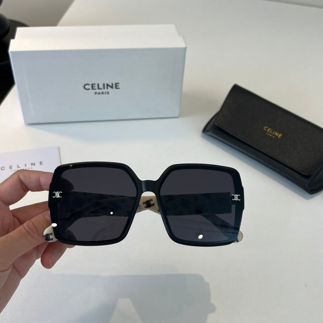 Celine Fashion Black Lens Sunglasses for Men & Women - 358296 - detail image 5