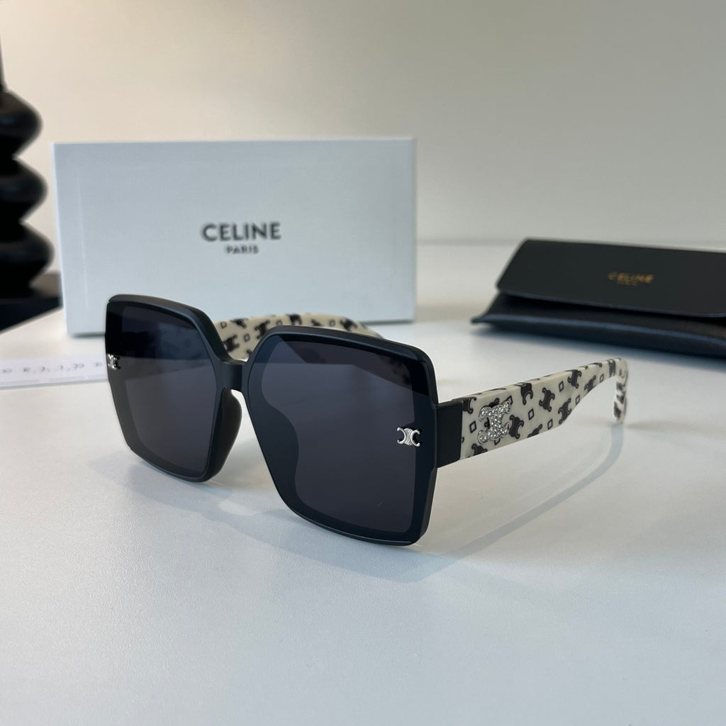 Celine Fashion Black Lens Sunglasses for Men & Women - 465489 - detail image 3