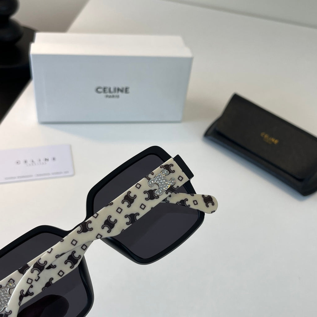 Celine Fashion Black Lens Sunglasses for Men & Women - 465489 - detail image 7