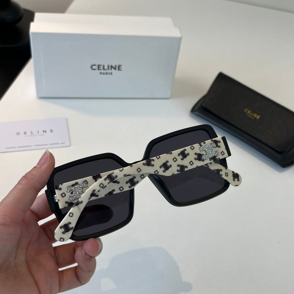 Celine Fashion Black Lens Sunglasses for Men & Women - 465489 - detail image 8