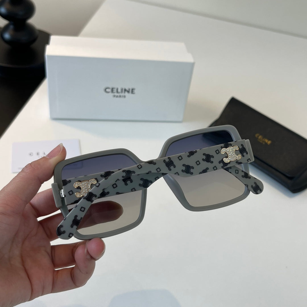 Celine Fashion Black Lens Sunglasses for Men & Women - 465490 - detail image 8