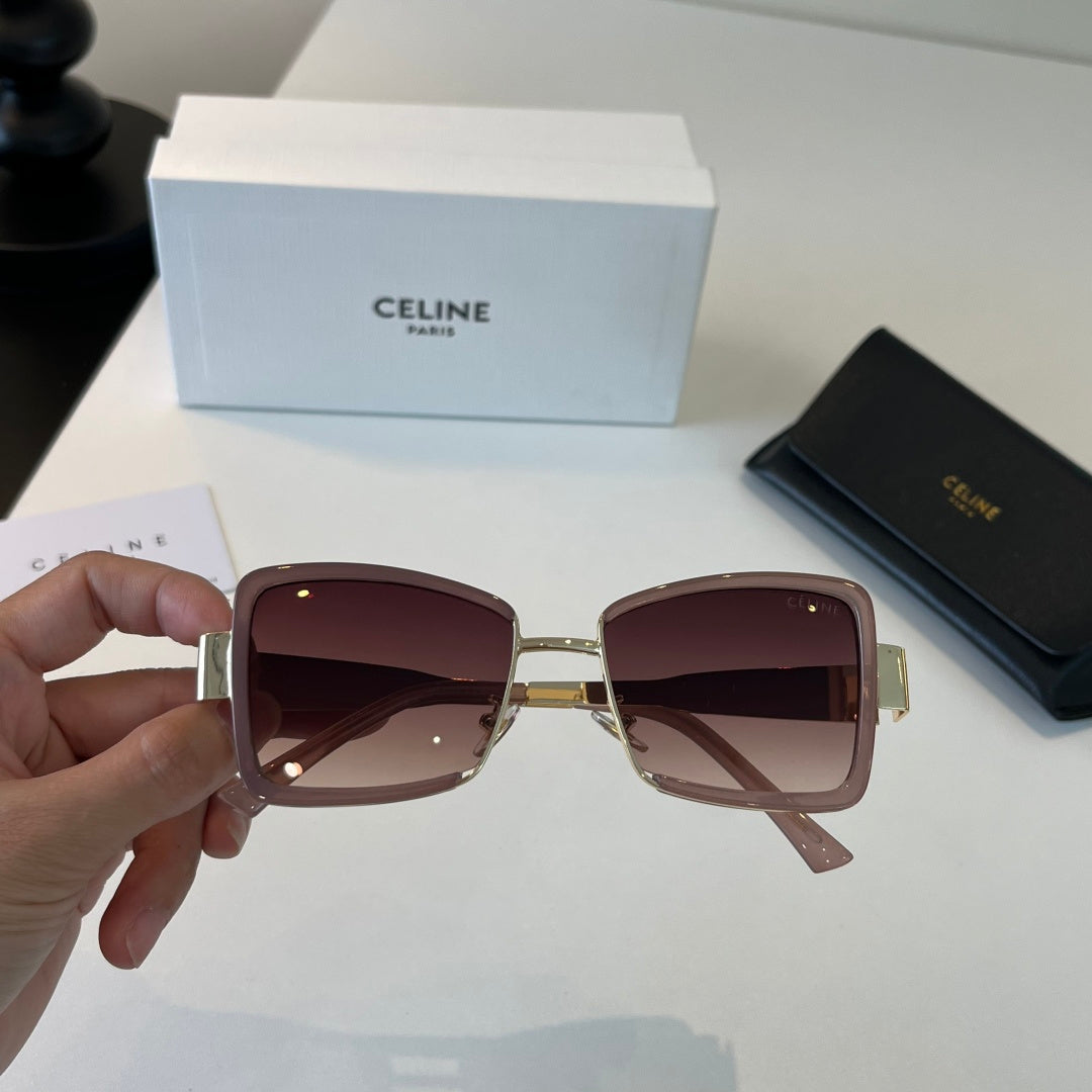 Celine Fashion Red Lens Sunglasses for Men & Women - detail image 5