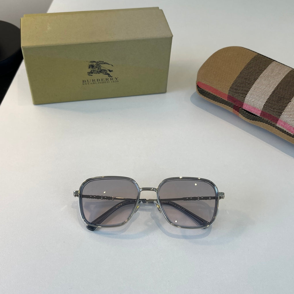 Burberry Fashion Silver Lens Sunglasses for Men & Women - 358611 - detail image 4