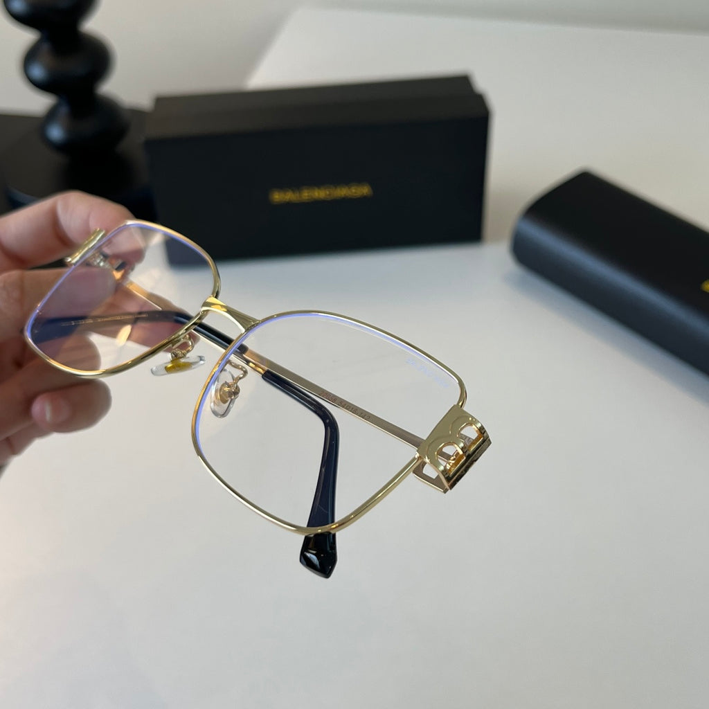 Balenciaga Rectangular Silver Lens Sunglasses for Men & Women - 466029 - detail image 6
