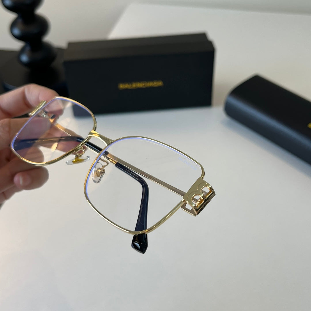 Balenciaga Rectangular Silver Lens Sunglasses for Men & Women - 358635 - detail image 6