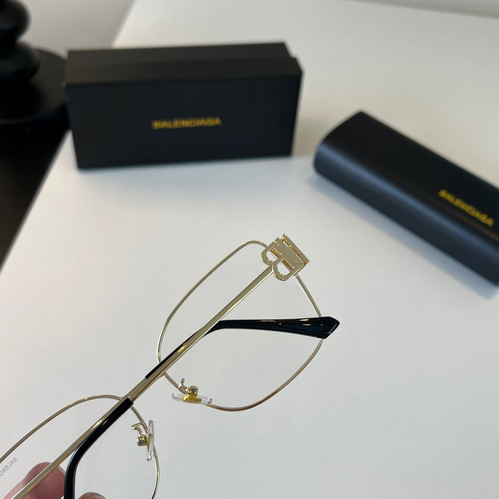 Balenciaga Rectangular Silver Lens Sunglasses for Men & Women - 358635 - detail image 7