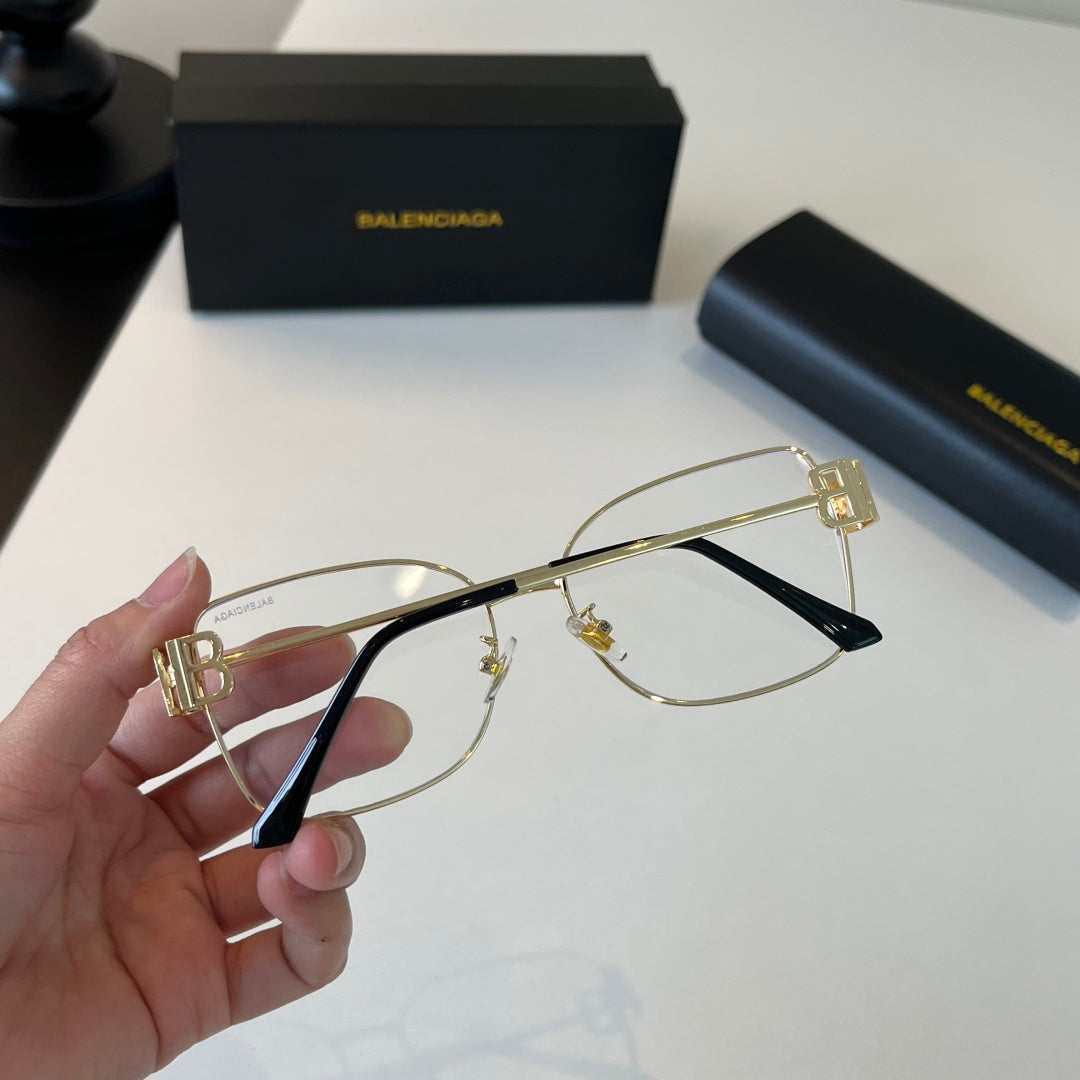 Balenciaga Rectangular Silver Lens Sunglasses for Men & Women - 358635 - detail image 8