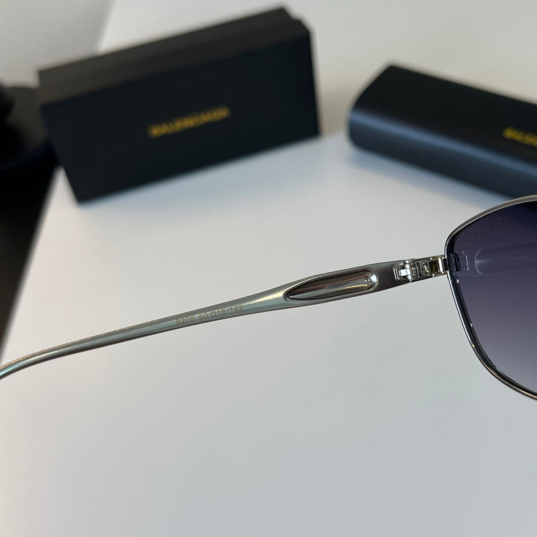 Balenciaga Rectangular Silver Lens Sunglasses for Men & Women - 358636 - detail image 8