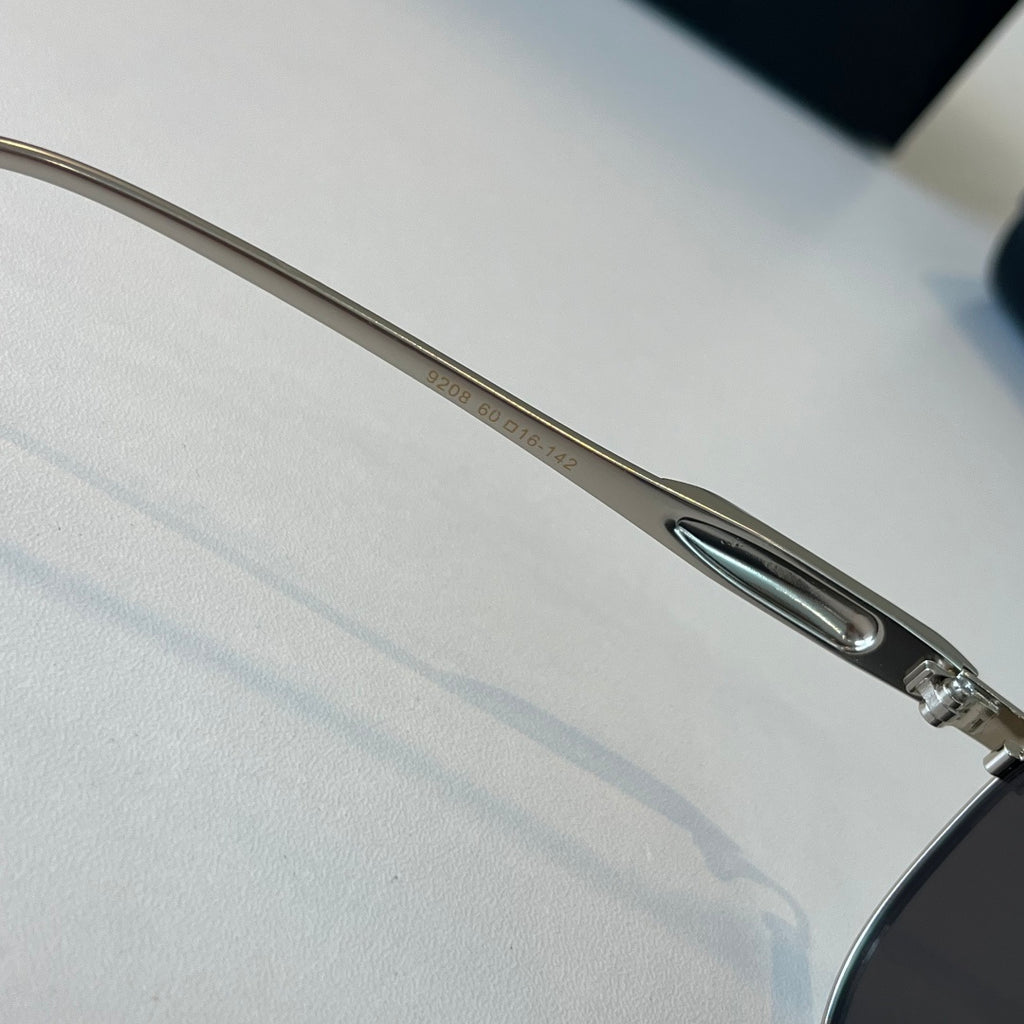 Balenciaga Rectangular Silver Lens Sunglasses for Men & Women - 466033 - detail image 9
