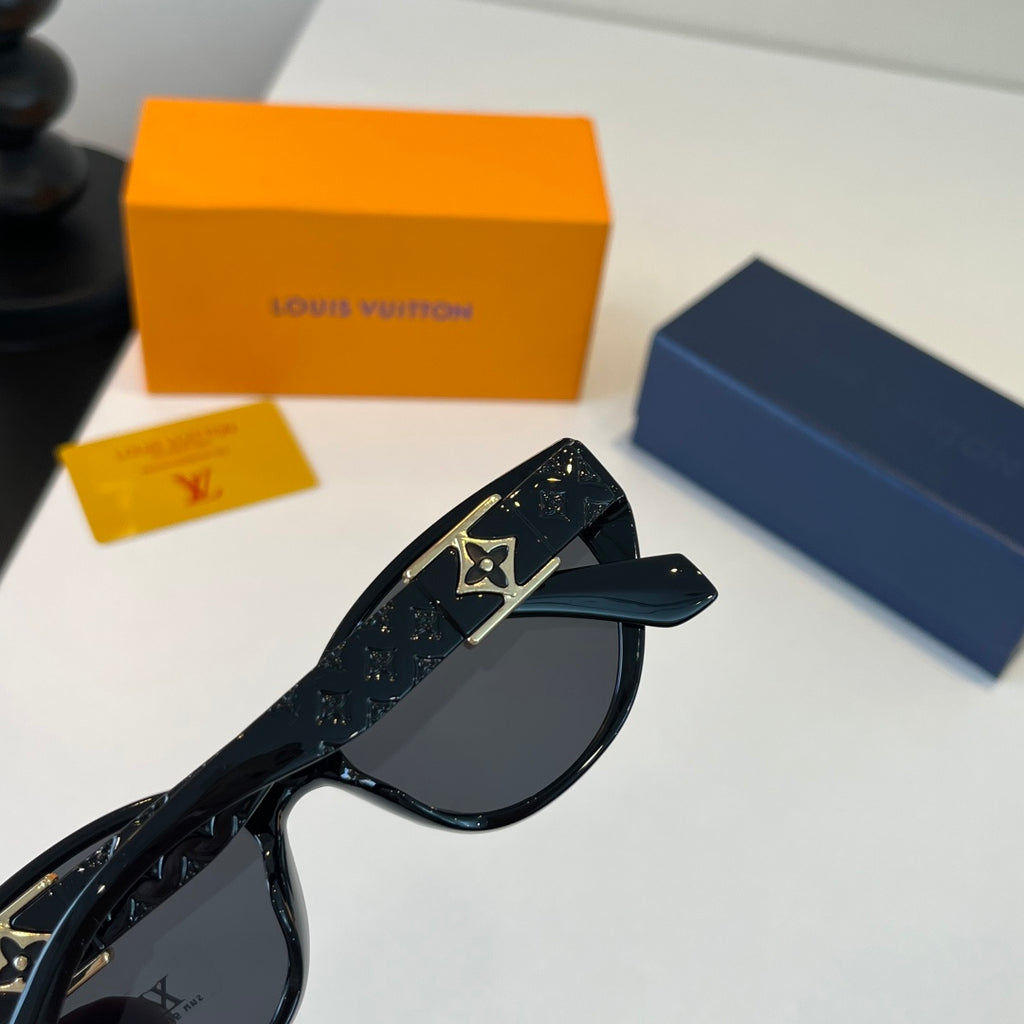 Louis Vuitton Fashion Black Lens Sunglasses for Men & Women - 431123 - detail image 6