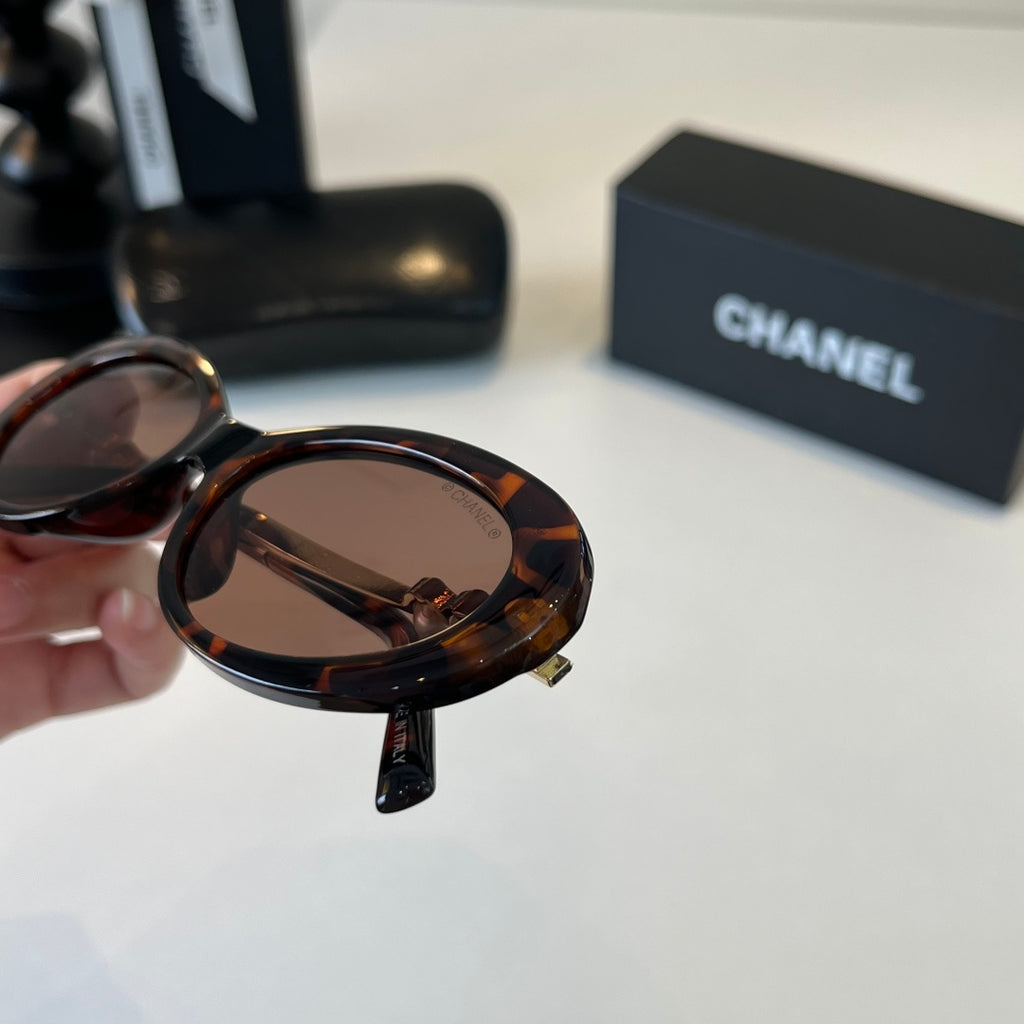 Chanel Cat-Eye Brown Lens Sunglasses for Men & Women - 431522 - detail image 6