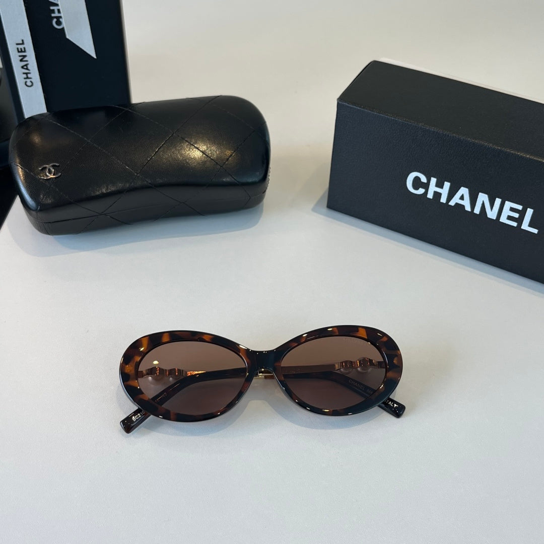 Chanel Cat-Eye Brown Lens Sunglasses for Men & Women - 431522 - detail image 4