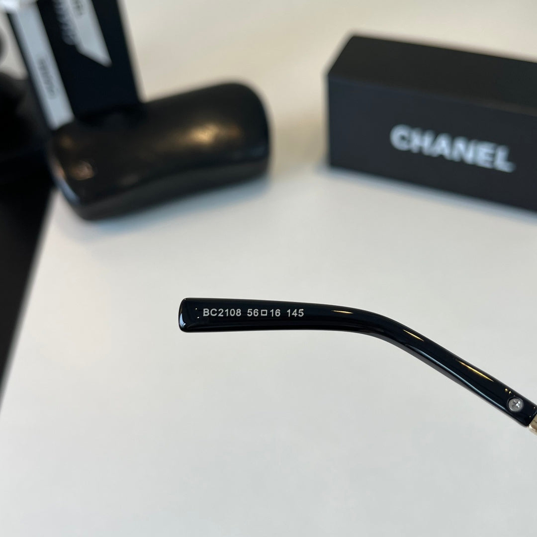 Chanel Cat-Eye Black Lens Sunglasses for Men & Women - 431524 - detail image 9