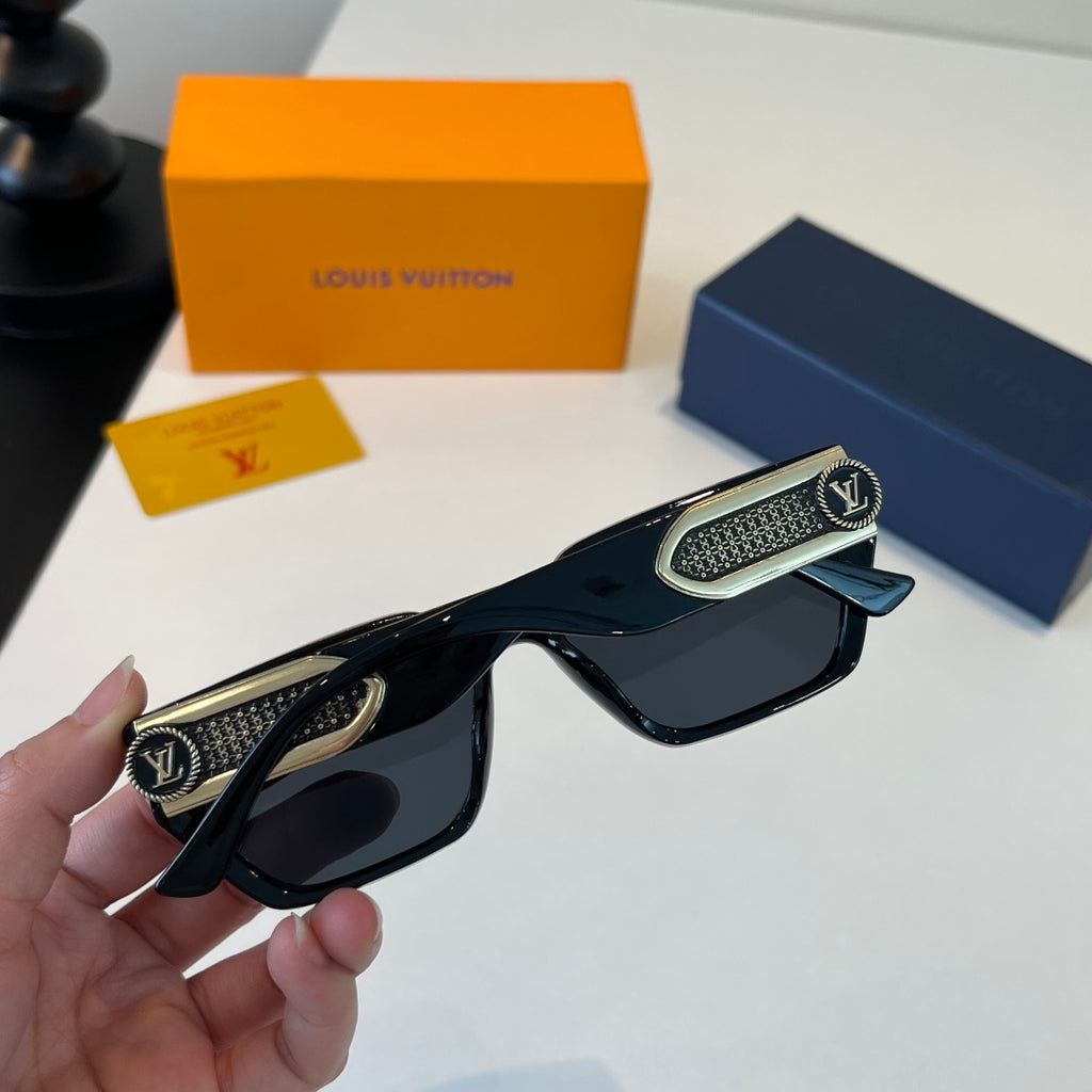Louis Vuitton Fashion Black Lens Sunglasses for Men & Women - 493164 - detail image 9