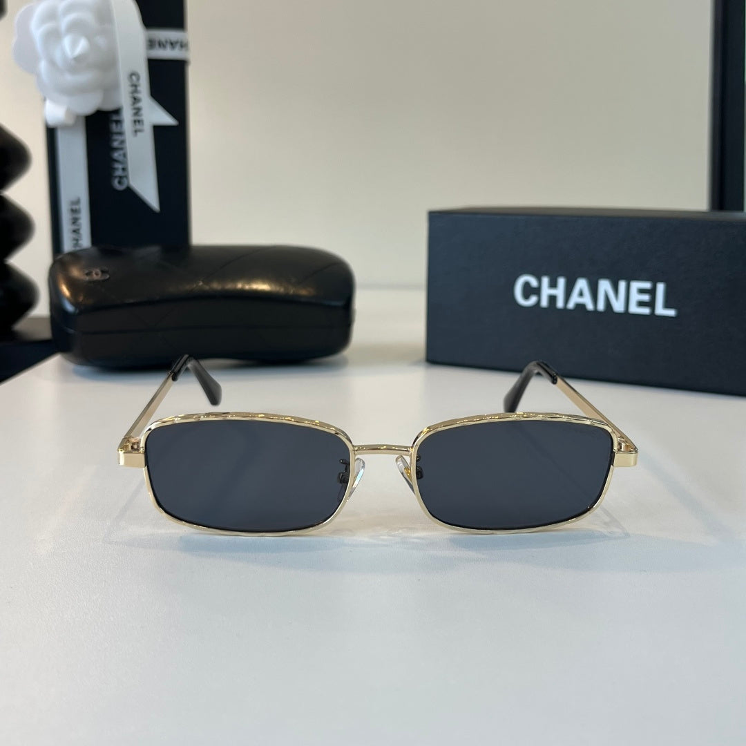 Chanel Metal Fashion Silver Lens Sunglasses for Men & Women - 431533 - detail image 2
