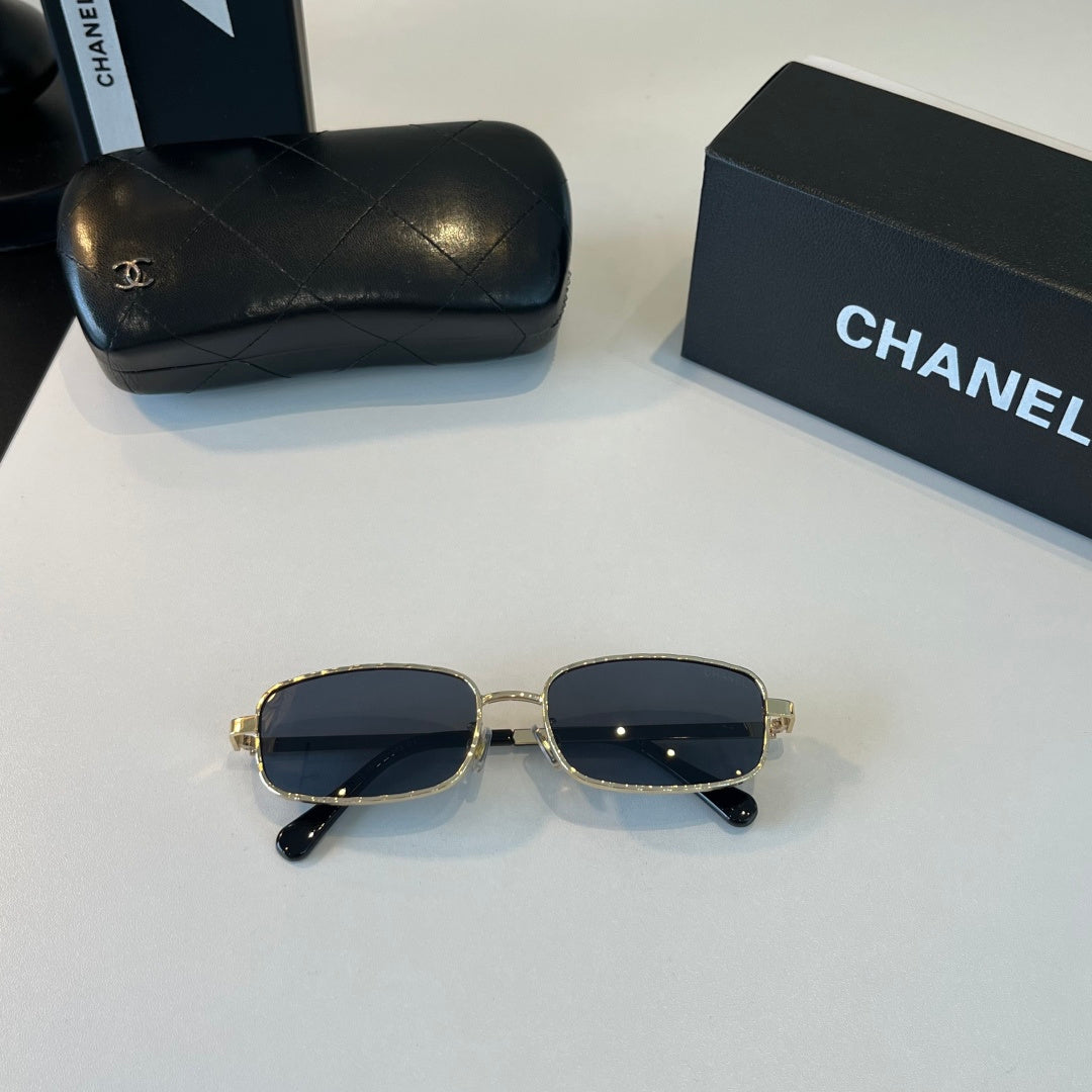 Chanel Metal Fashion Silver Lens Sunglasses for Men & Women - 431533 - detail image 4