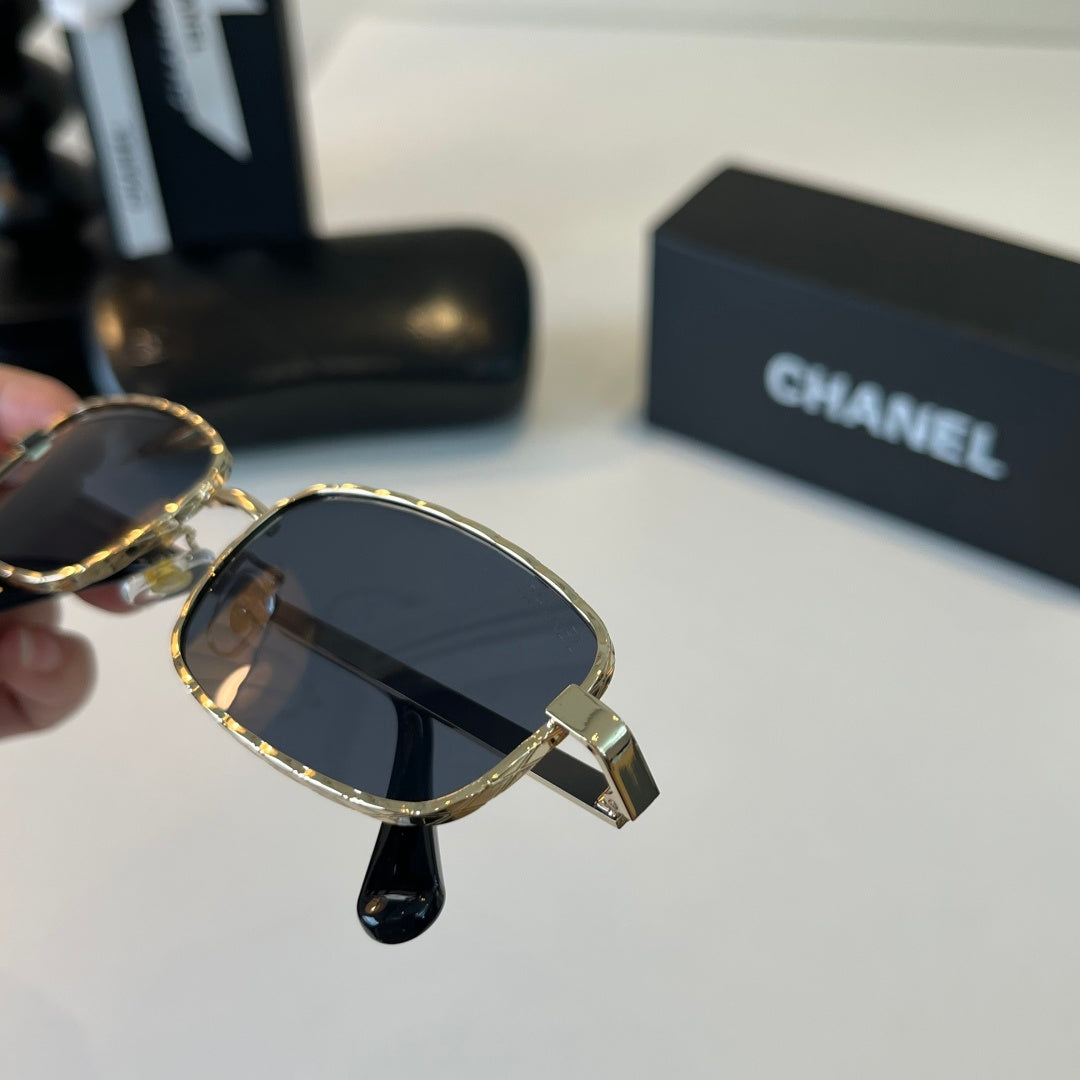 Chanel Metal Fashion Silver Lens Sunglasses for Men & Women - 431533 - detail image 6