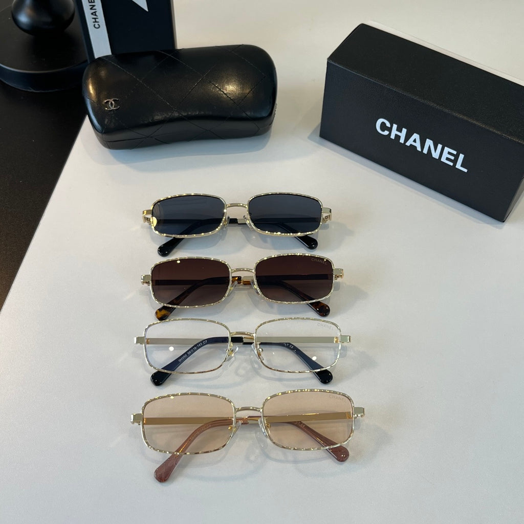 Chanel Metal Fashion Silver Lens Sunglasses for Men & Women - detail image 11