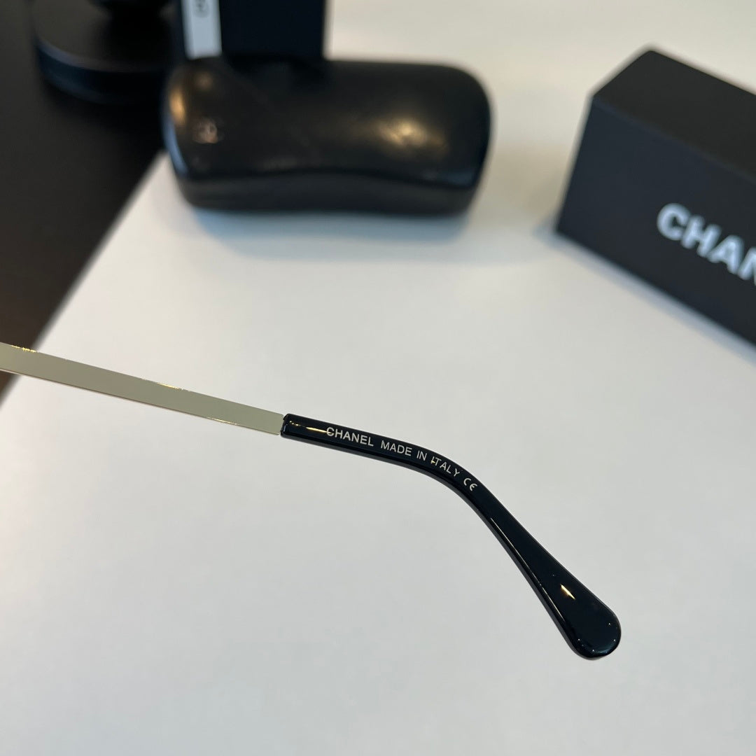 Chanel Metal Fashion Silver Lens Sunglasses for Men & Women - detail image 10