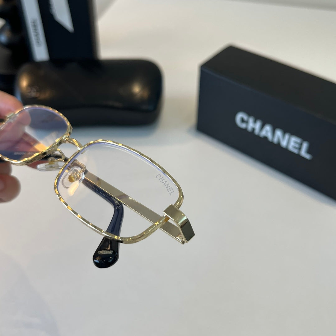 Chanel Metal Fashion Silver Lens Sunglasses for Men & Women - detail image 6