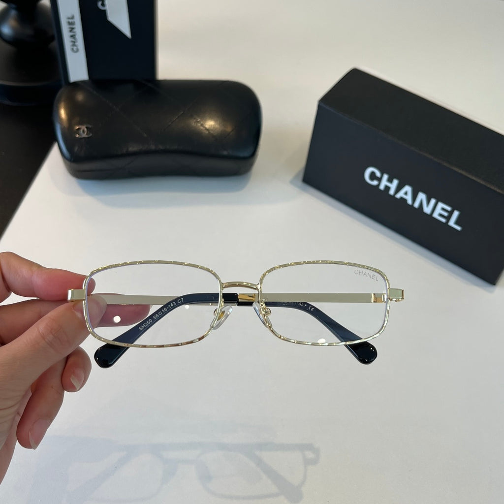 Chanel Metal Fashion Silver Lens Sunglasses for Men & Women - detail image 5