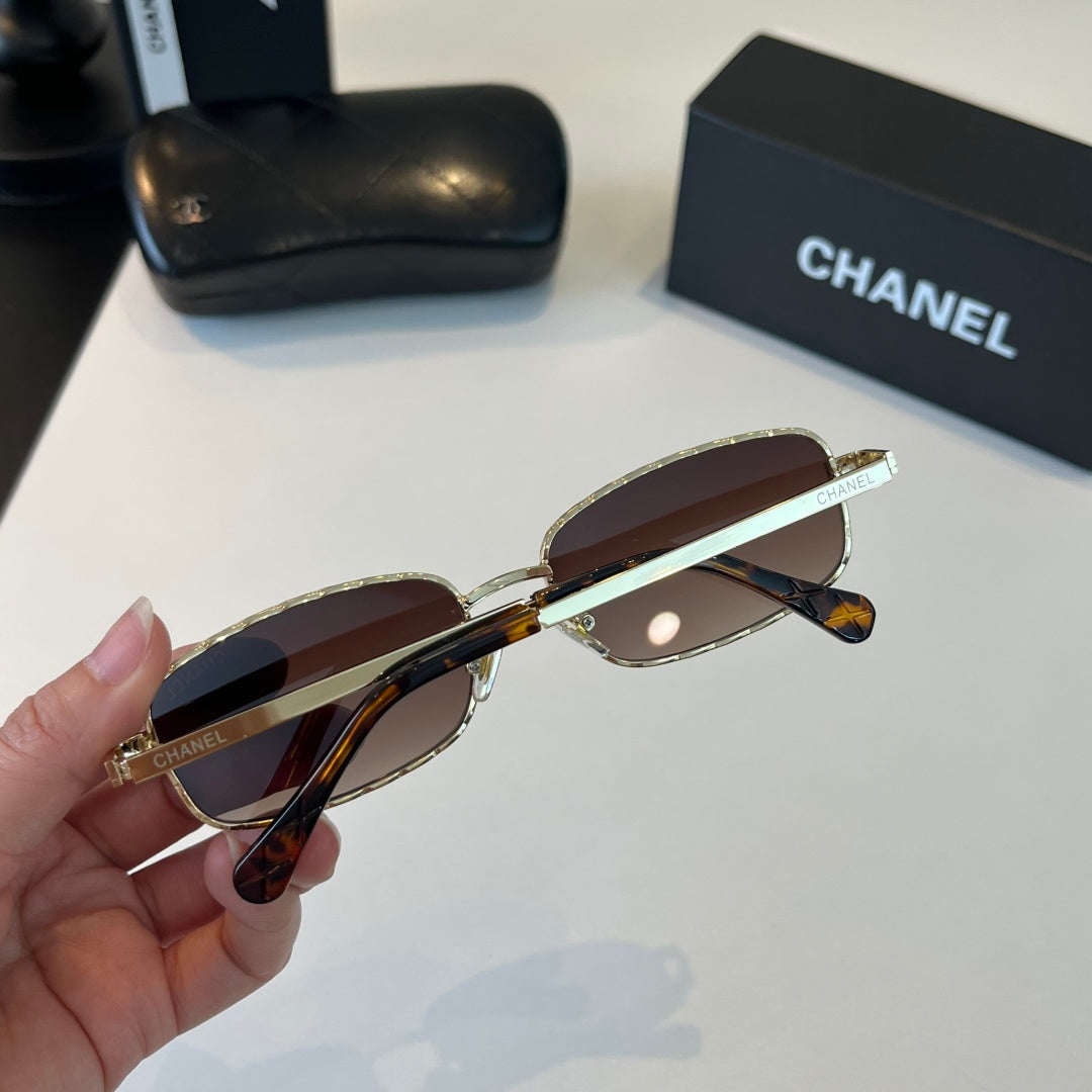 Chanel Metal Fashion Brown Lens Sunglasses for Men & Women - 431532 - detail image 7