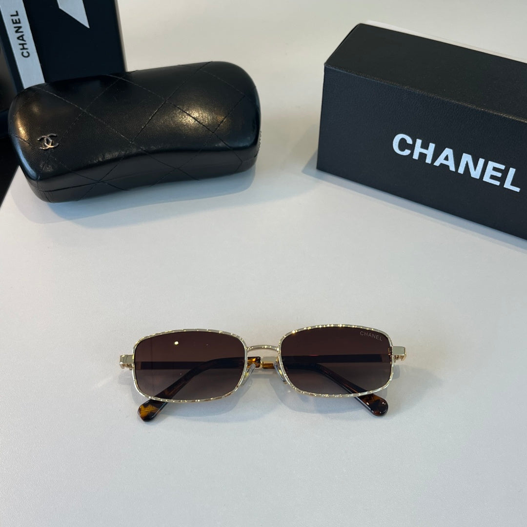 Chanel Metal Fashion Brown Lens Sunglasses for Men & Women - 431532 - detail image 4