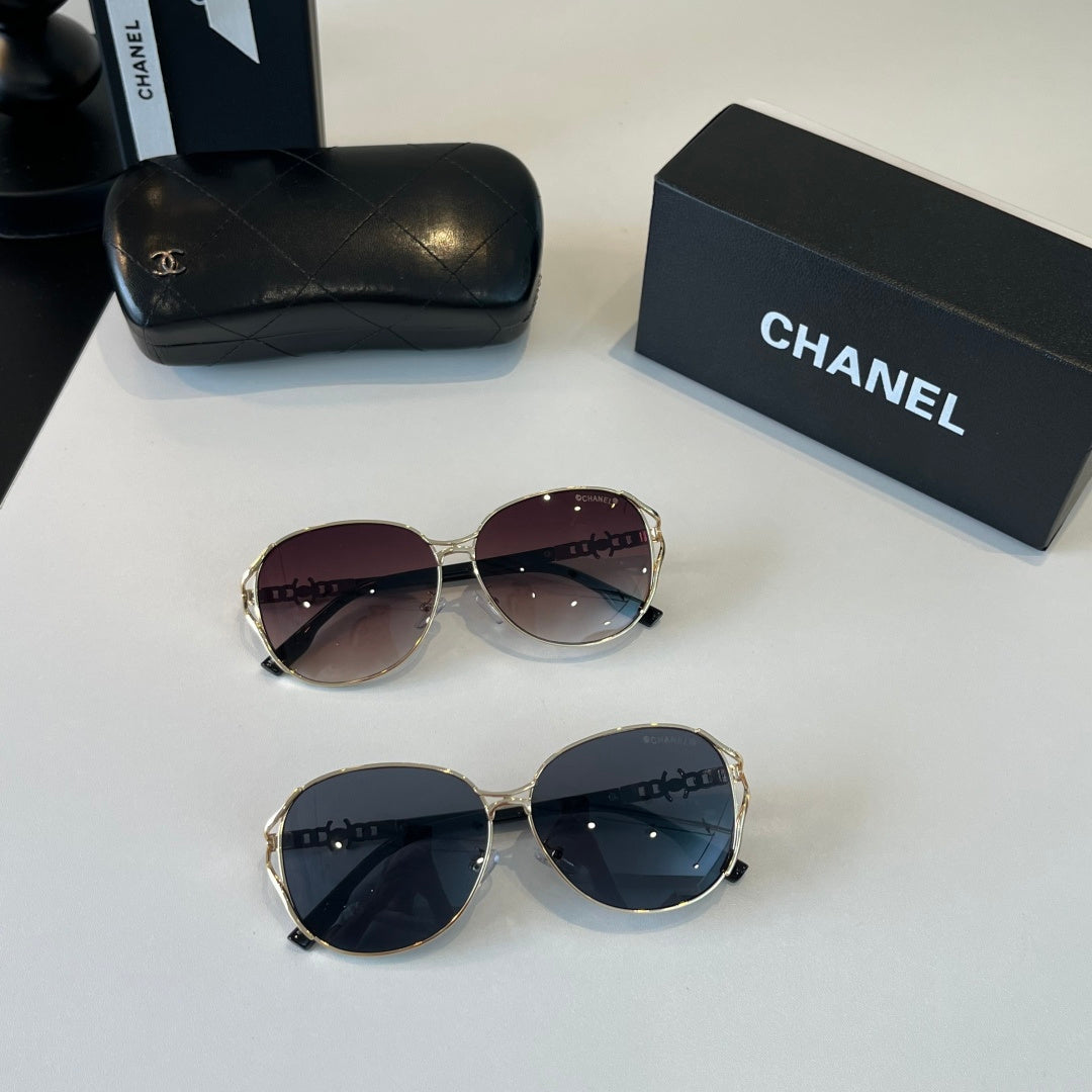Chanel Metal Fashion Silver Lens Sunglasses for Women - 431527 - detail image 10