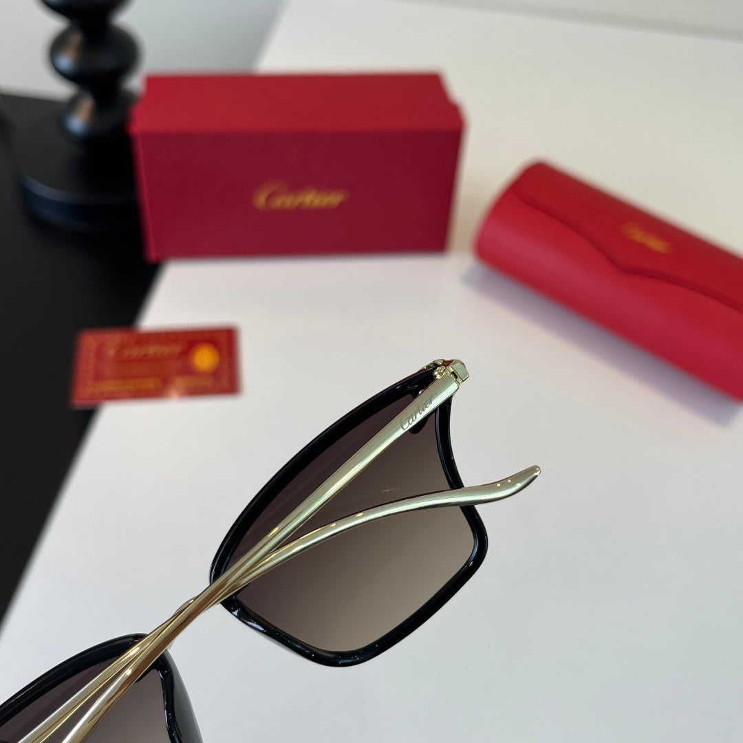 Cartier Lightweight Metal Rimless Silver Lens Sunglasses for Men & Wo - 487325 - detail image 7
