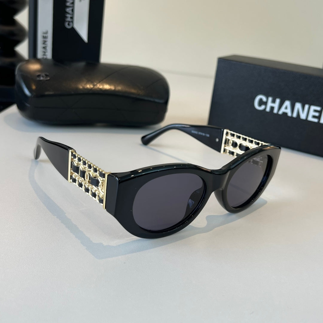 Chanel Fashion Black Lens Sunglasses for Men & Women - 465202