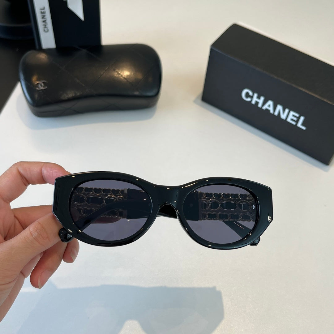 Chanel Fashion Black Lens Sunglasses for Men & Women - 465202 - detail image 5